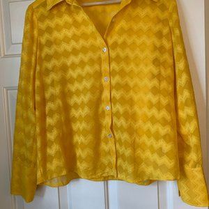 Ramy Brook Bright yellowish/gold blouse